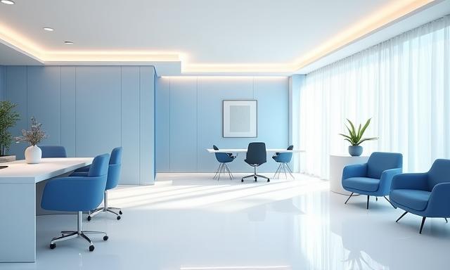 Bureau moderne de l’Institut à Paris